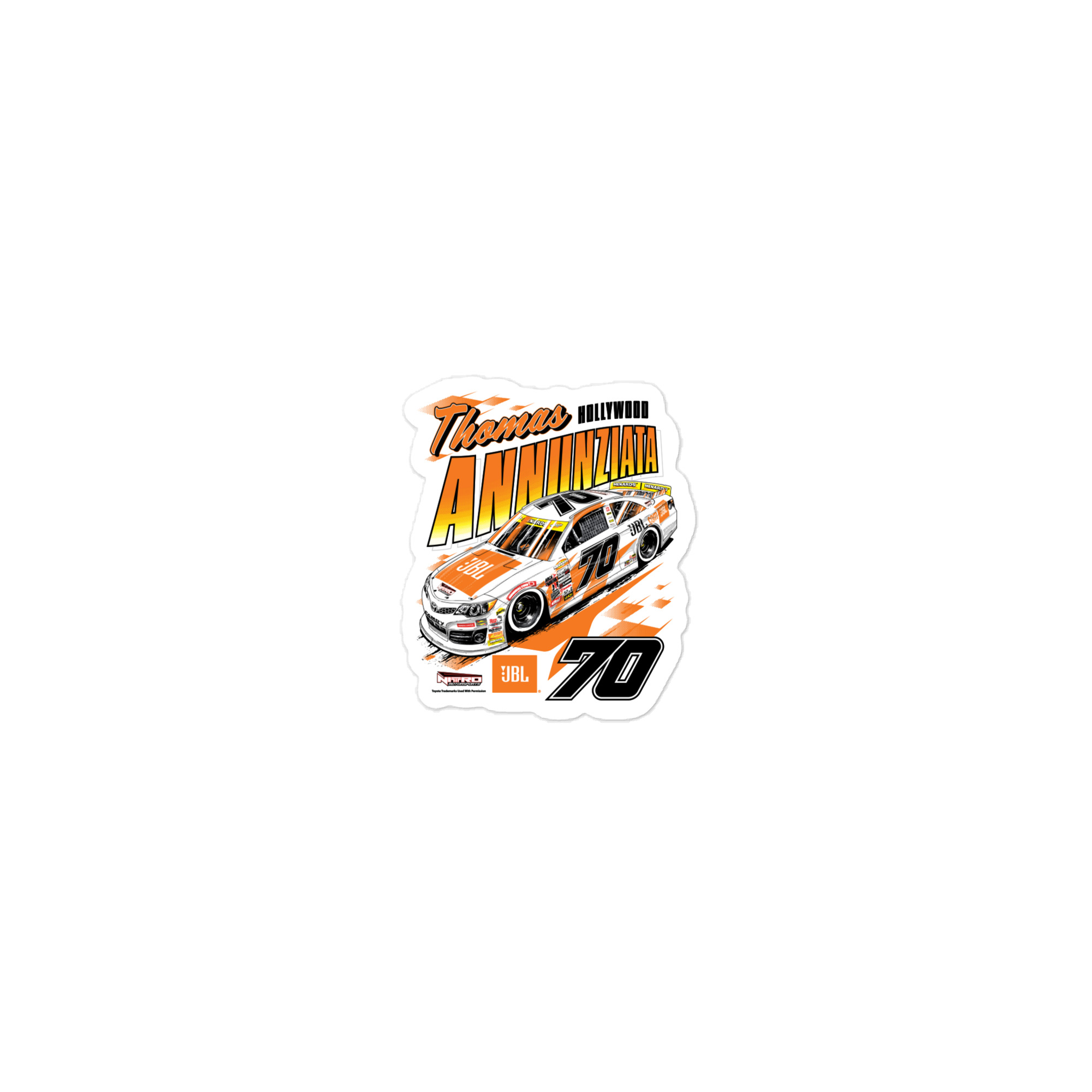 Thomas Annunziata Hero card vinyl decals